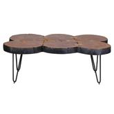 The Attic Live Edge Coffee Table Walnut